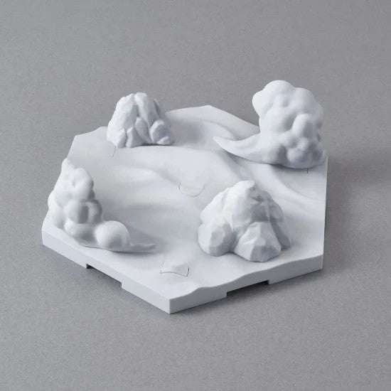 BANDAI Customize Scene Base Snowfield Ver - 改裝用場景台座 (雪原版本)