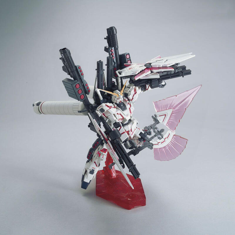 RX-0 Full Armor Unicorn Gundam - HGUC #199 1/144 全裝備獨角獸鋼彈(破壞模式/紅色版)