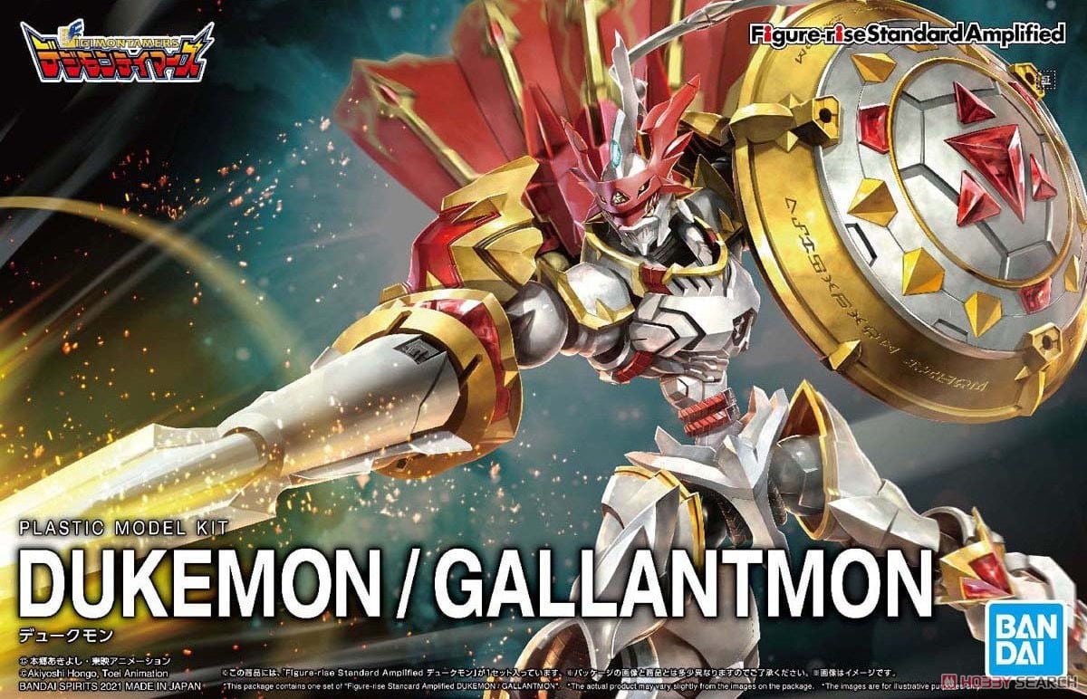 Dukemon/Gallantmon - Figure-rise Standard 紅蓮騎士獸 (增幅版)