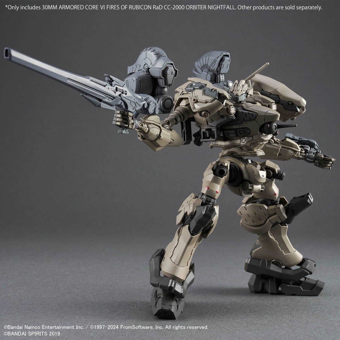 BANDAI 30MM ACVI Nightfall - 30MM 機戰傭兵VI 境界天火 RaD CC-2000 ORBITER 黃昏
