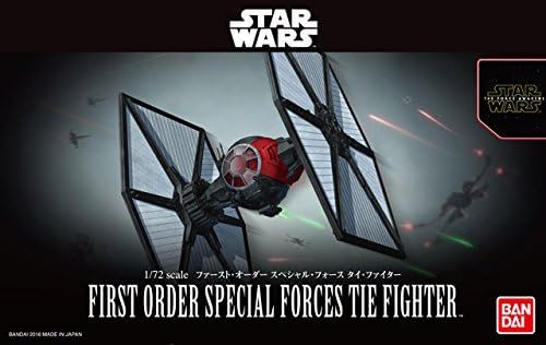 BANDAI 1/72 星際大戰 First Order SF TIE Fighter - 第一軍團特種部隊鈦戰機