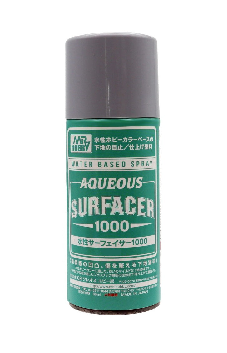 B611 - Aqueous Surfacer 1000 Spray - GSI/水性灰色表面處理噴漆