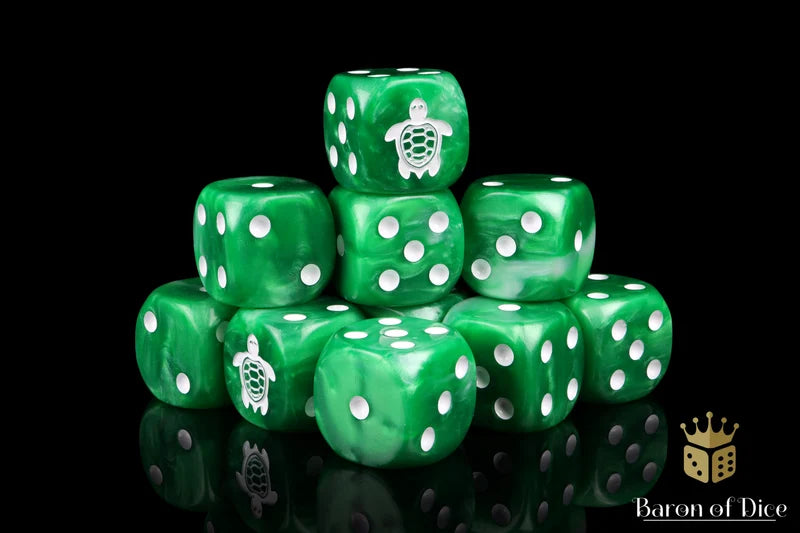 Baron of Dice - Sea Turtle Dice / x25 Dice / 海龜骰