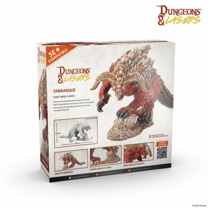 PRE-ORDER: Dungeons & Lasers: Tarrasque - 塔拉斯克