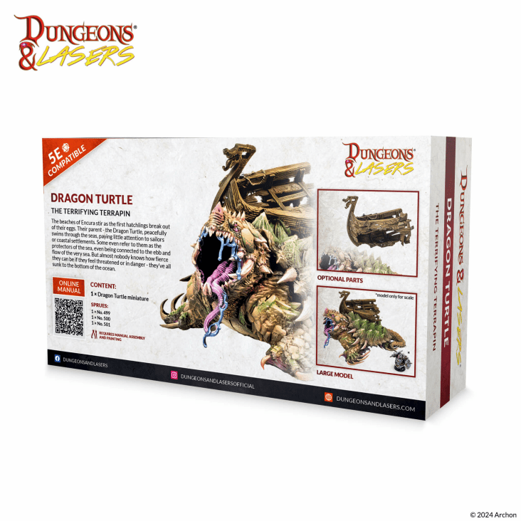 PRE-ORDER: Dungeons & Lasers: Dragon Turtle - 龍龜