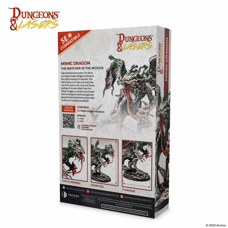 PRE-ORDER: Dungeons & Lasers: Mimic Dragon - 擬態龍