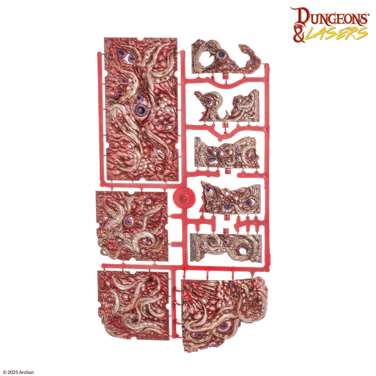 Dungeons & Lasers: Evil Eye Hive Pre-painted Terrain - 邪眼之巢 預塗地形