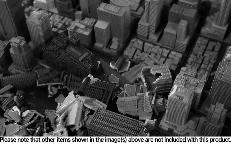 Geocraper Break Effect 1/2500 Mid-Rise Building - Break Effect 中層大樓(可破壞模型)