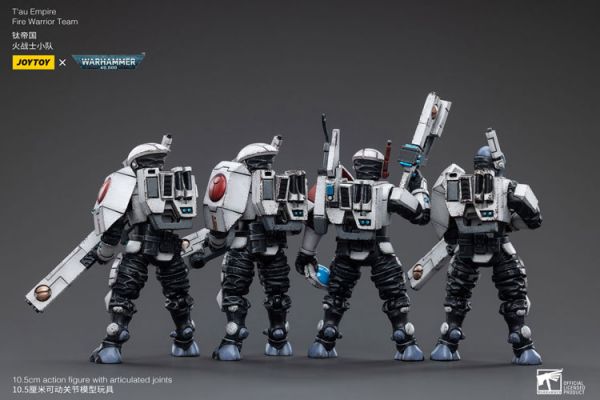 JoyToy: T'au Empire Fire Warrior - 钛帝国火战士四人组