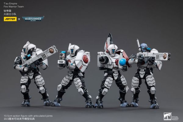 JoyToy: T'au Empire Fire Warrior - 钛帝国火战士四人组