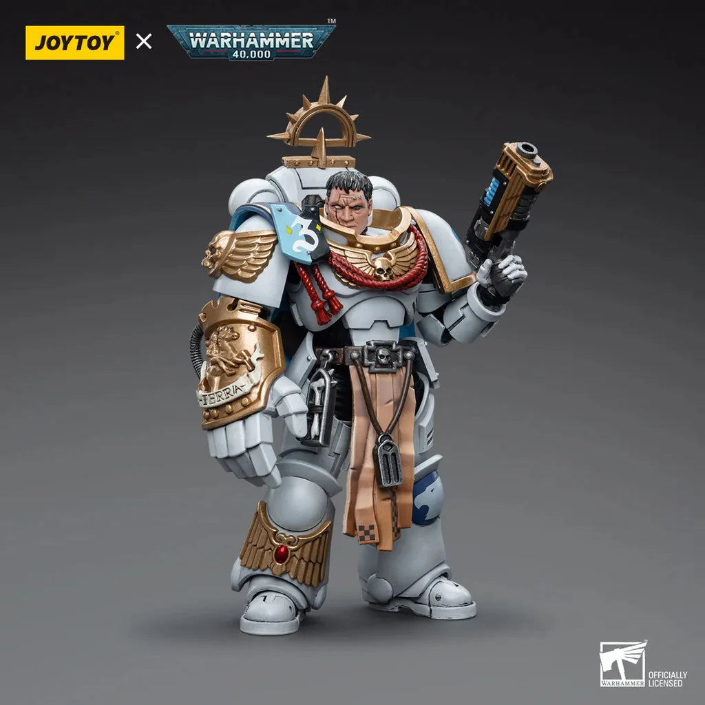 JoyToy: Space Marines - White Consuls - Captain Messinius - 星際戰士 - 白色執政官 - 連長梅西尼烏斯