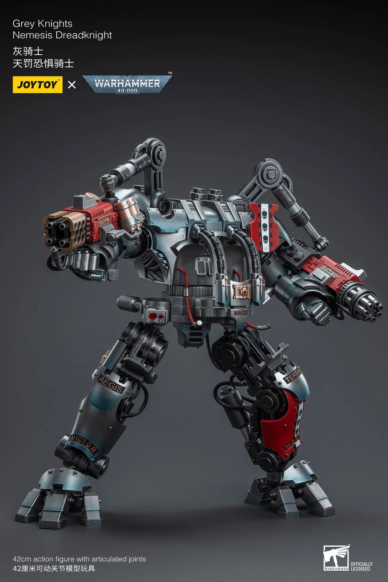 JoyToy: Grey Knights - Nemesis Dreadknight - 灰骑士 - 天罚恐惧骑士