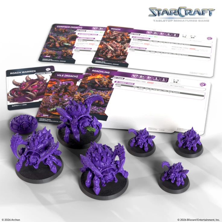 StarCraft® Roach - Zerg - 星海爭霸 蟲族 蟑螂