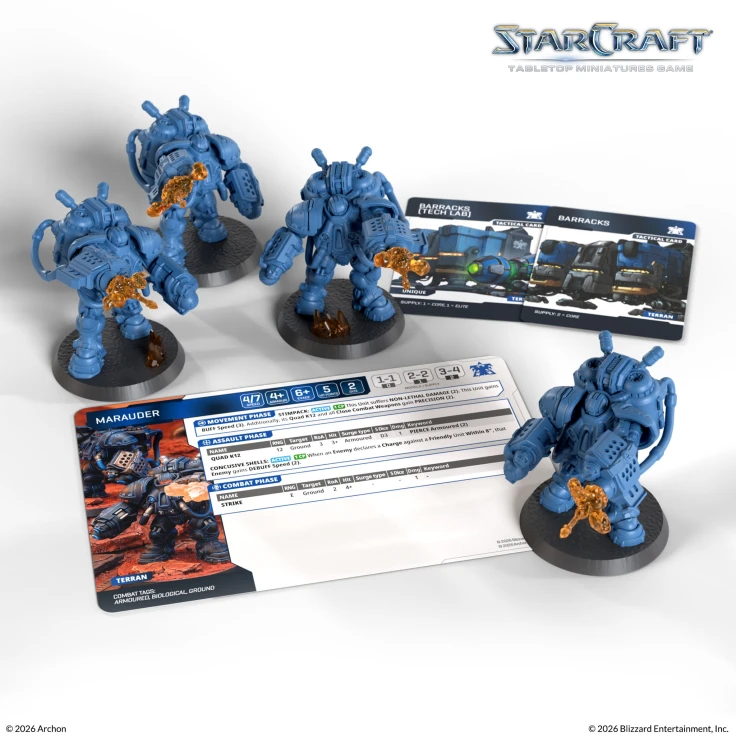 StarCraft® Marauder - Terran - 星海爭霸 人族 劫掠者