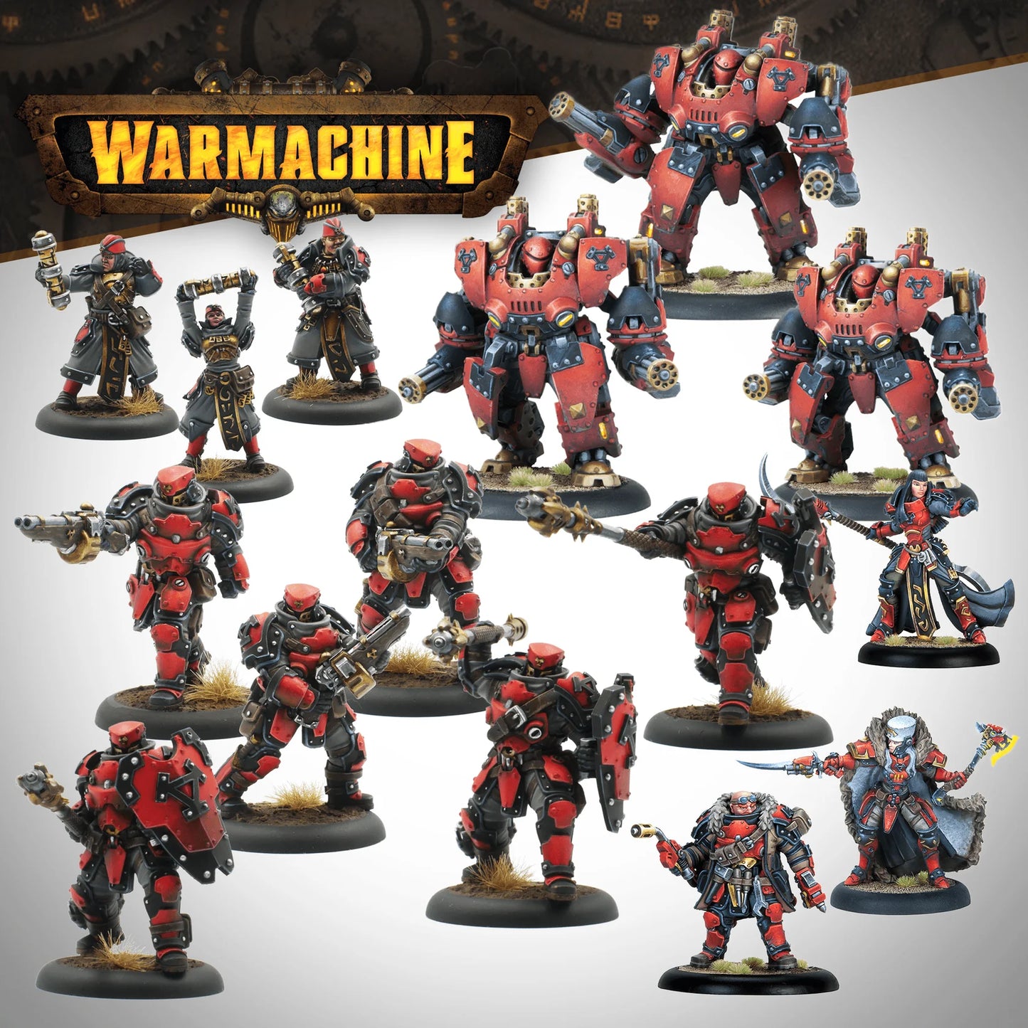 Warmachine-戰爭機甲: Khador Winter Korps Auxiliary Expansion