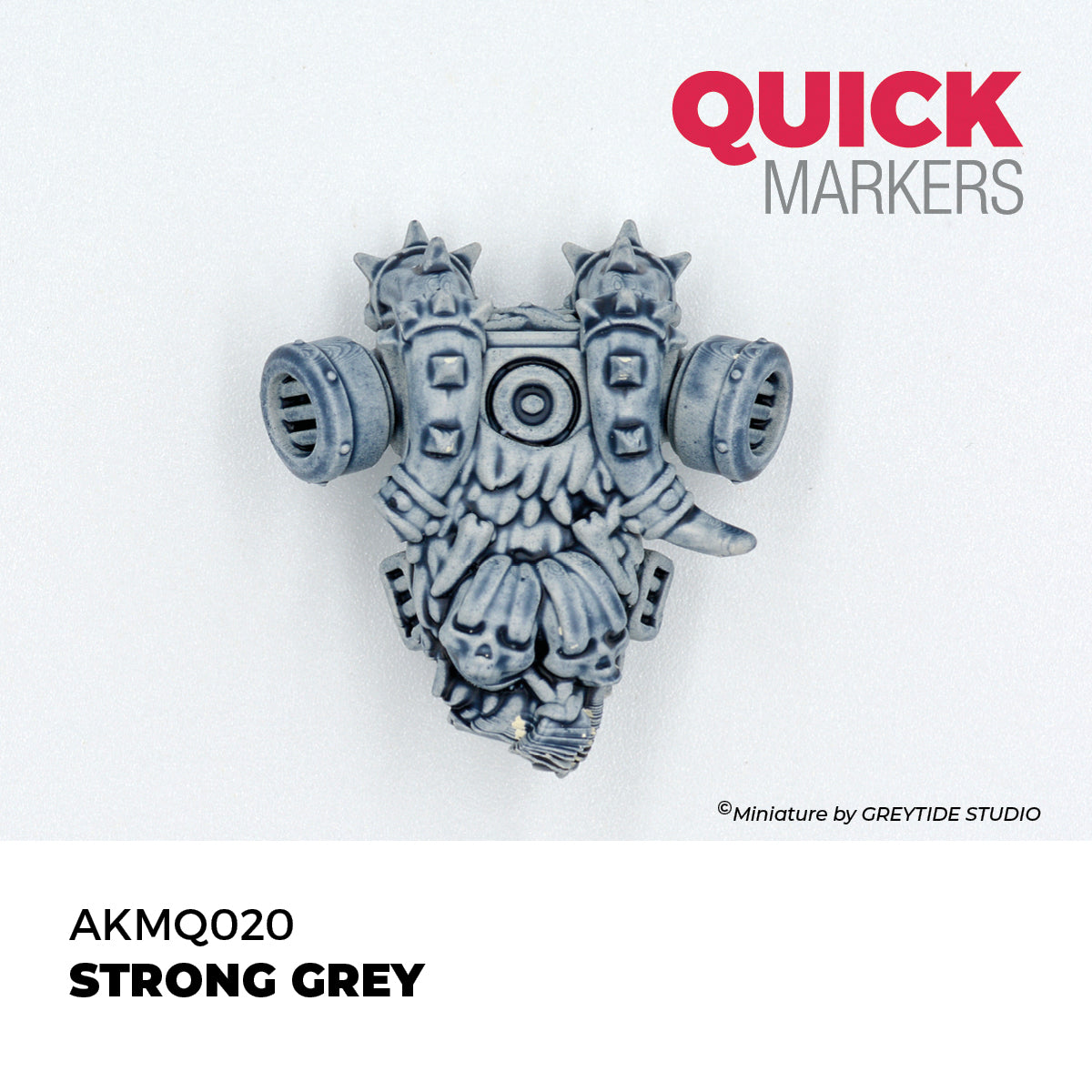 AKMQ020 - AK Quick Marker - Strong Grey - 濃灰色