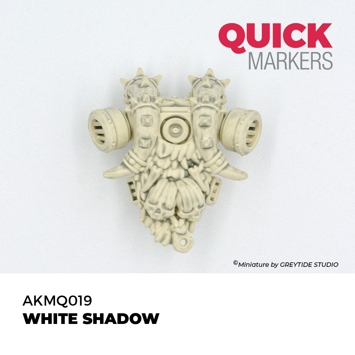 AKMQ019 - AK Quick Marker - White Shadow - 暗影白色