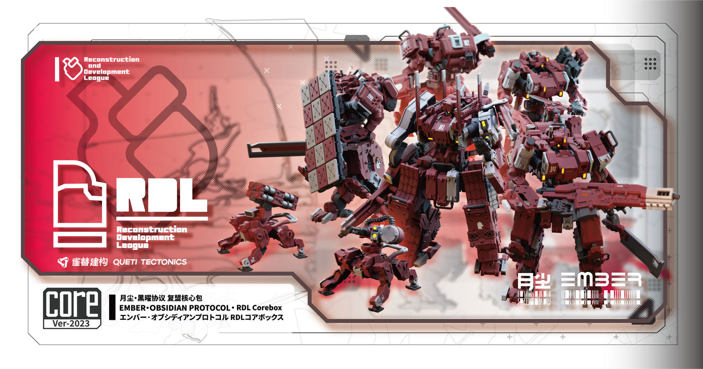 Ember: Obsidian Protocol RDL Core (English) - 月塵-黑曜協議 / 復興同盟 / 復盟核心包(英文版)