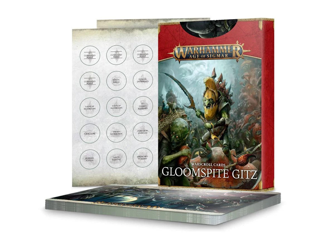 Gloomspite Gitz: Warscroll Cards (CHN) - 戰爭捲軸卡:幽暗惡徒(簡中版)