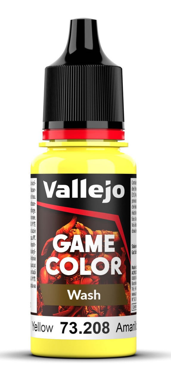 漬洗 - Game Color - 73208 - 黃色(漬洗漆) Yellow
