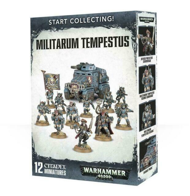Start Collecting! Militarum Tempestus - 暴風突擊兵起手包