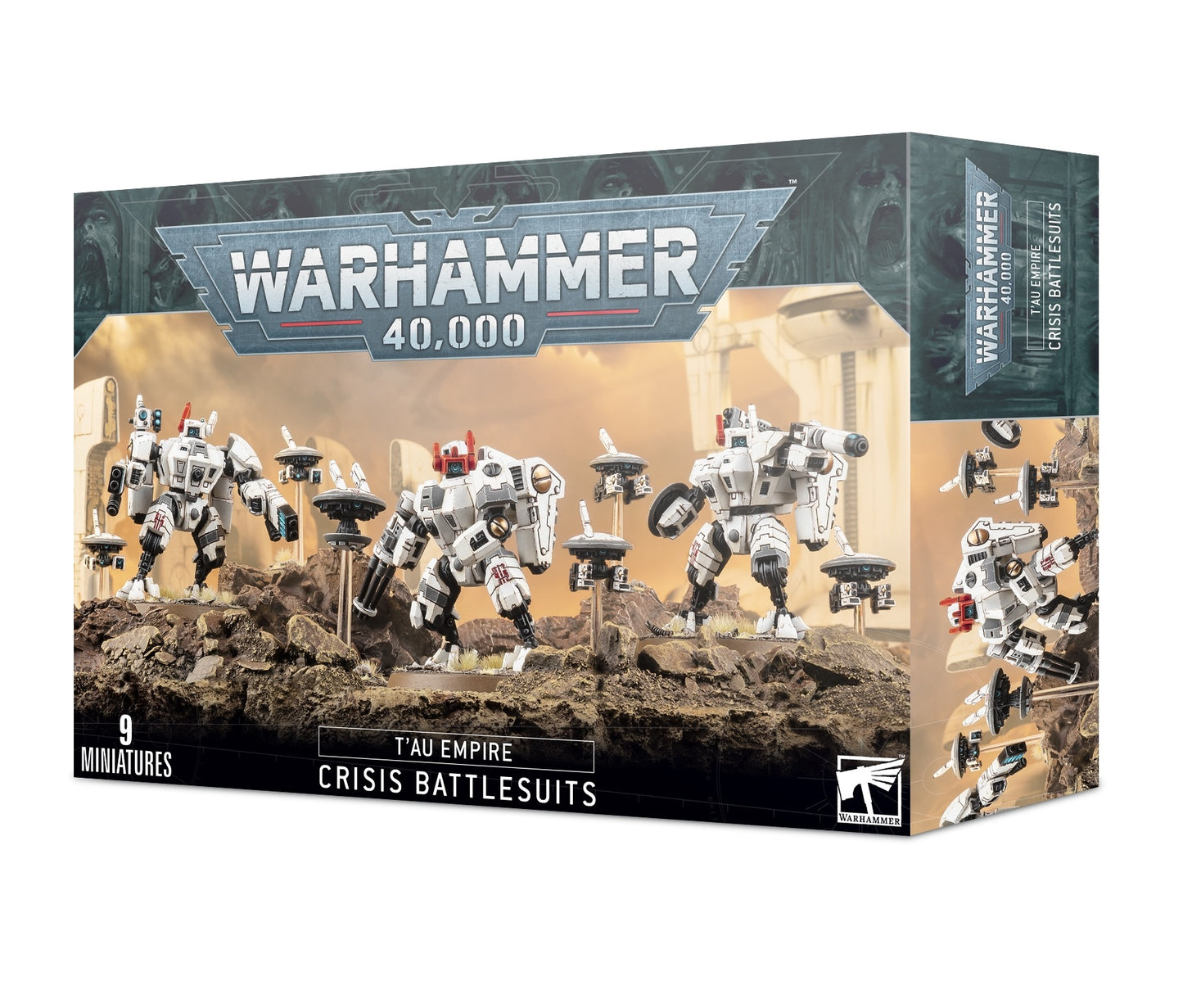 Tau Empire XV8 Crisis Battlesuits - 鈦帝國XV8危機戰鬥服
