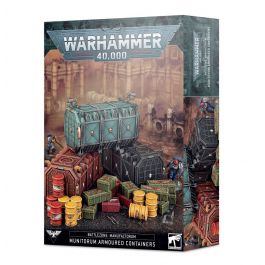 Battlezone: Manufactorum Munitorum Armoured Containers - 戰區:鑄造廠裝甲集裝箱