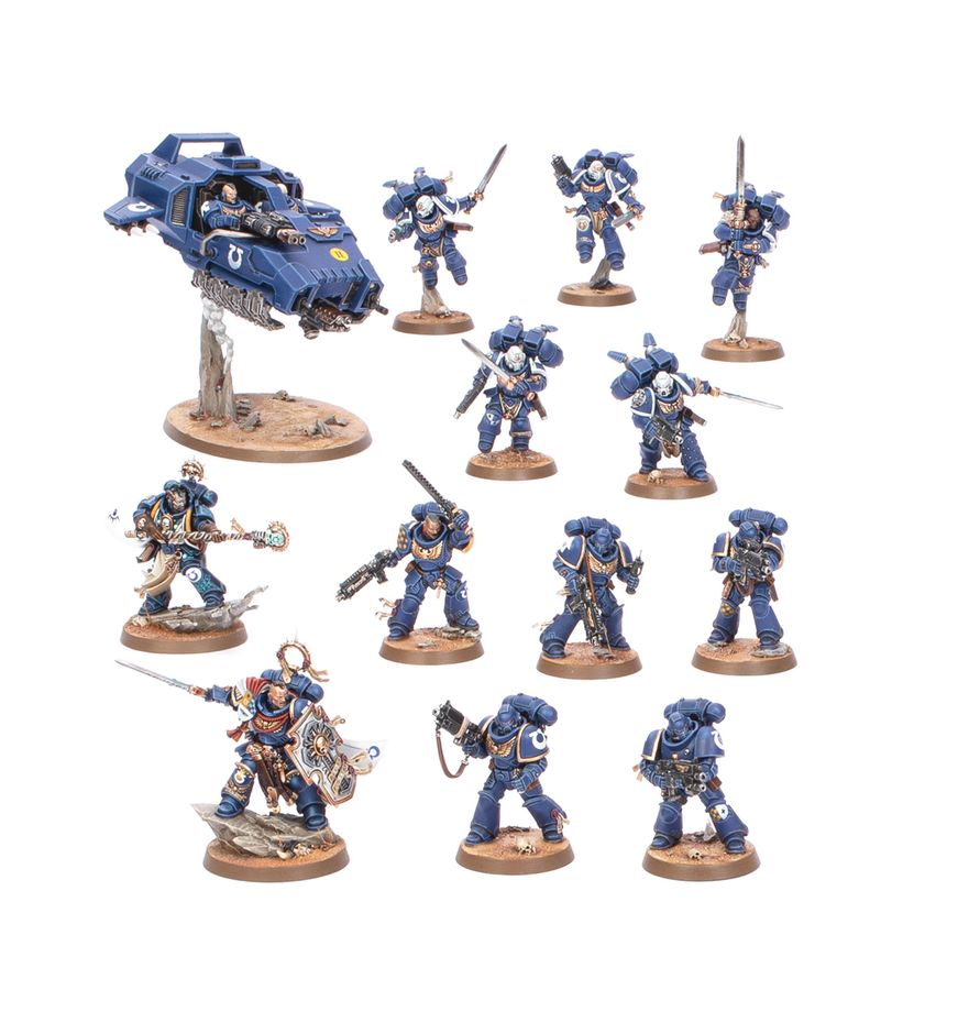 Warhammer 40,000: Getting Started with Space Marines (Chinese) - 戰鎚40K：星際戰士入門套裝(簡中版)