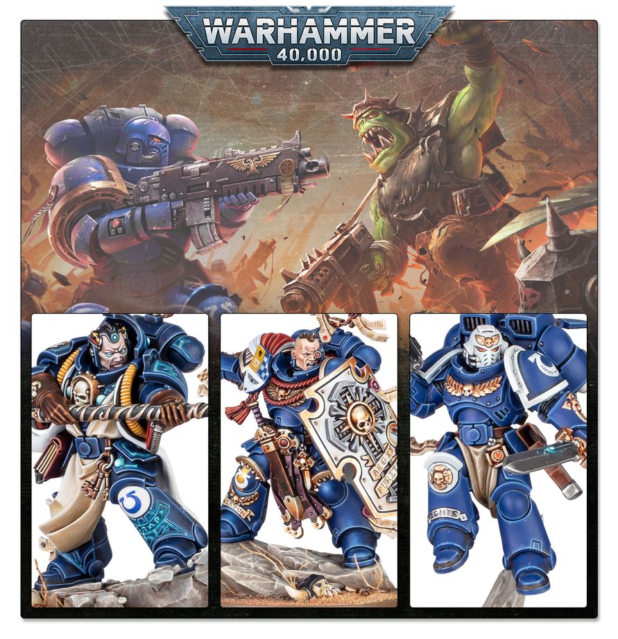 Warhammer 40,000: Getting Started with Space Marines (Chinese) - 戰鎚40K：星際戰士入門套裝(簡中版)