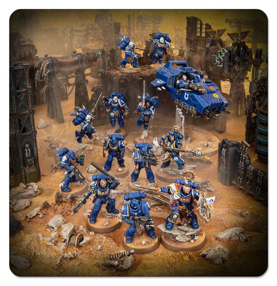 Warhammer 40,000: Getting Started with Space Marines (Chinese) - 戰鎚40K：星際戰士入門套裝(簡中版)