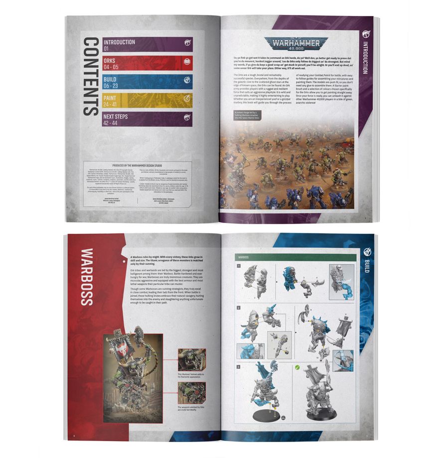 Warhammer 40,000: Getting Started with Orks (Chinese) - 戰鎚40K：歐克蠻人入門套裝(簡中版)