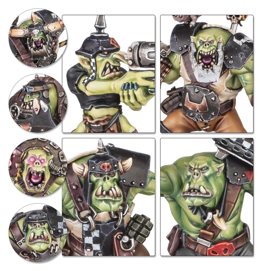 Warhammer 40,000: Getting Started with Orks (Chinese) - 戰鎚40K：歐克蠻人入門套裝(簡中版)
