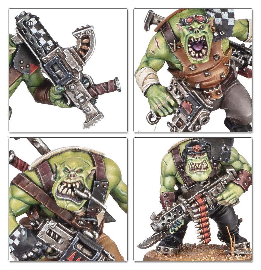 Warhammer 40,000: Getting Started with Orks (Chinese) - 戰鎚40K：歐克蠻人入門套裝(簡中版)