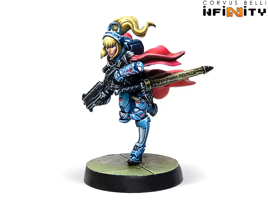 Infinity - PanOceania Hero, Jeanne d'Arc 2.0 (Mobility Armor)  - 泛大洋洲聯邦 角色 貞德2.0 (機動裝甲)