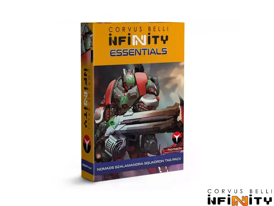 Infinity - Nomads Szalamandra Squadron TAG Pack - 諾曼 火蜥蜴 戰術機甲包