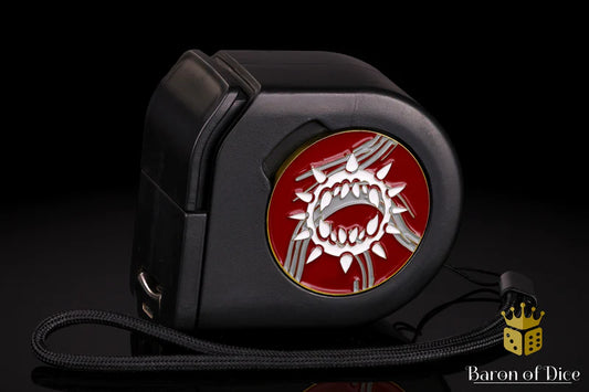 PRE-ORDER: Wargaming Tape Measure | Baron's Coin™ Compatible | Carnage | Red