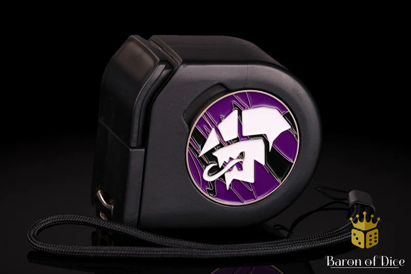 PRE-ORDER: Wargaming Tape Measure | Baron's Coin™ Compatible | Alien | Purple