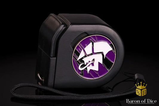 PRE-ORDER: Wargaming Tape Measure | Baron's Coin™ Compatible | Alien | Purple