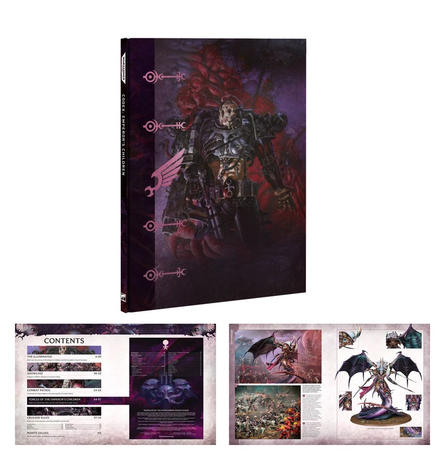 Champions of Slaanesh - Emperor's Children Army Set (Chinese) - 帝皇之子軍隊套裝：色孽勇士(簡中版)