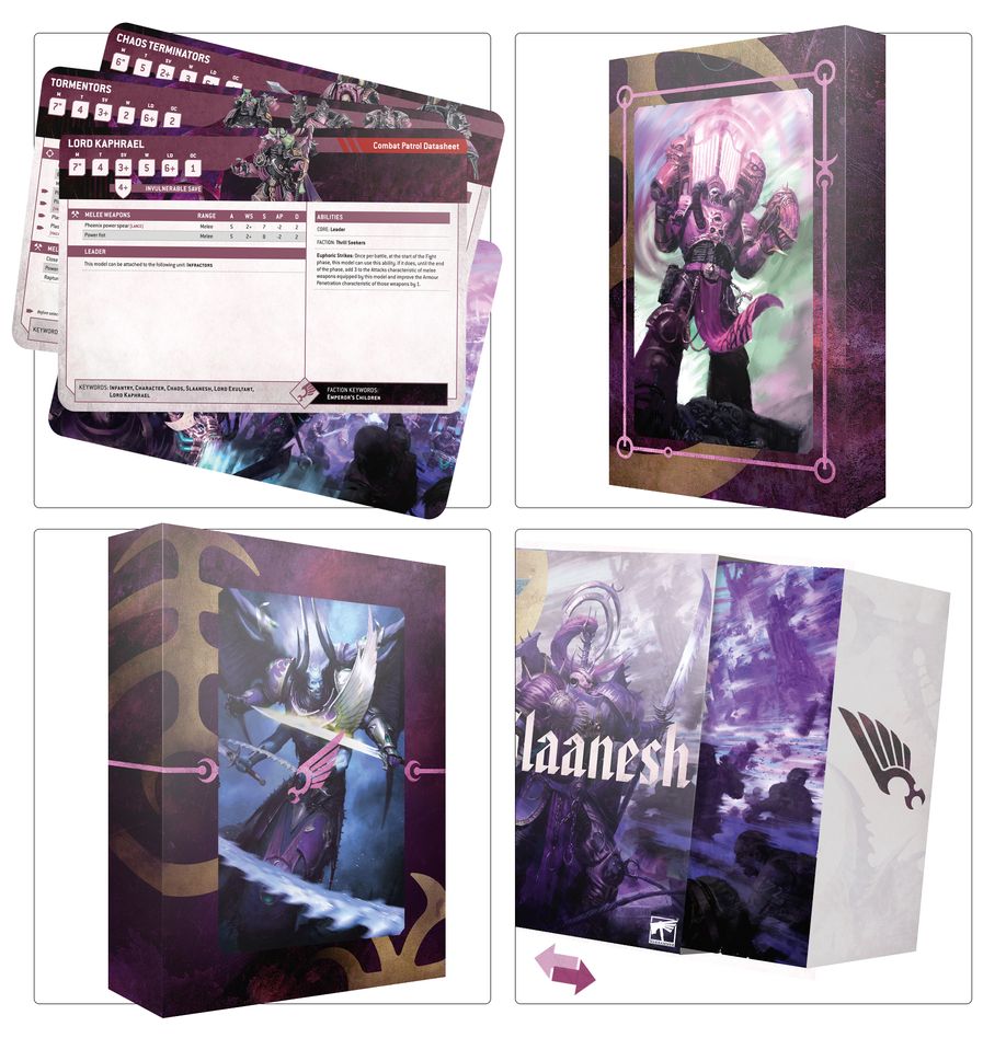 Champions of Slaanesh - Emperor's Children Army Set (Chinese) - 帝皇之子軍隊套裝：色孽勇士(簡中版)