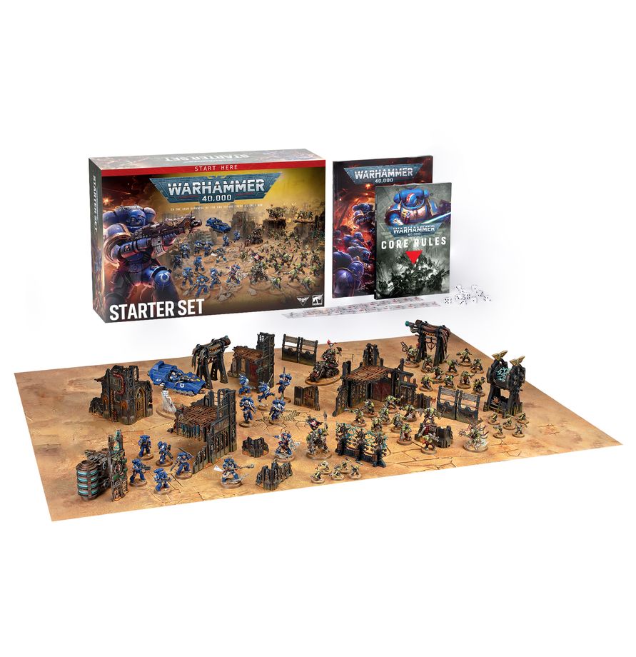 Warhammer 40,000: Starter Set (Chinese) - 戰鎚40K：起始套裝(簡中版)