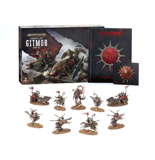 Gloomspite Gitz: Gitmob Army Set (Chinese) - 暗怨地精：小暴徒軍隊套組(簡中版)