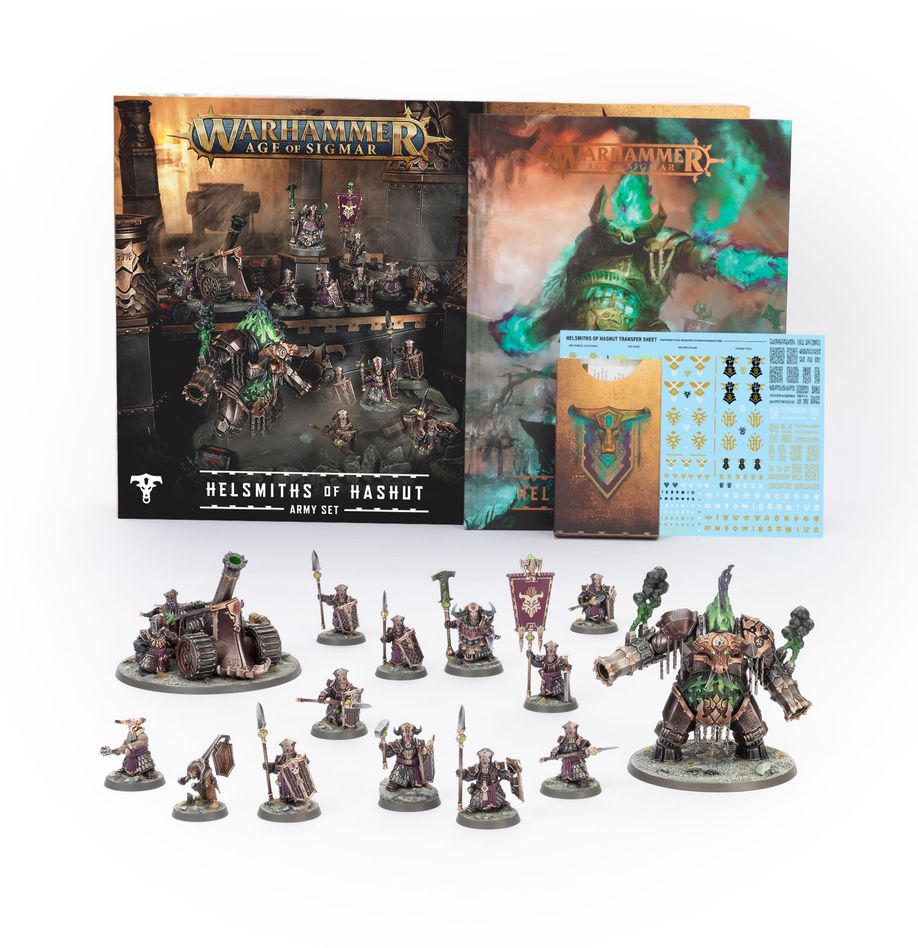 Helsmiths of Hashut: Army Set (English) - 哈蘇特地獄鐵匠軍隊套裝(英文版)