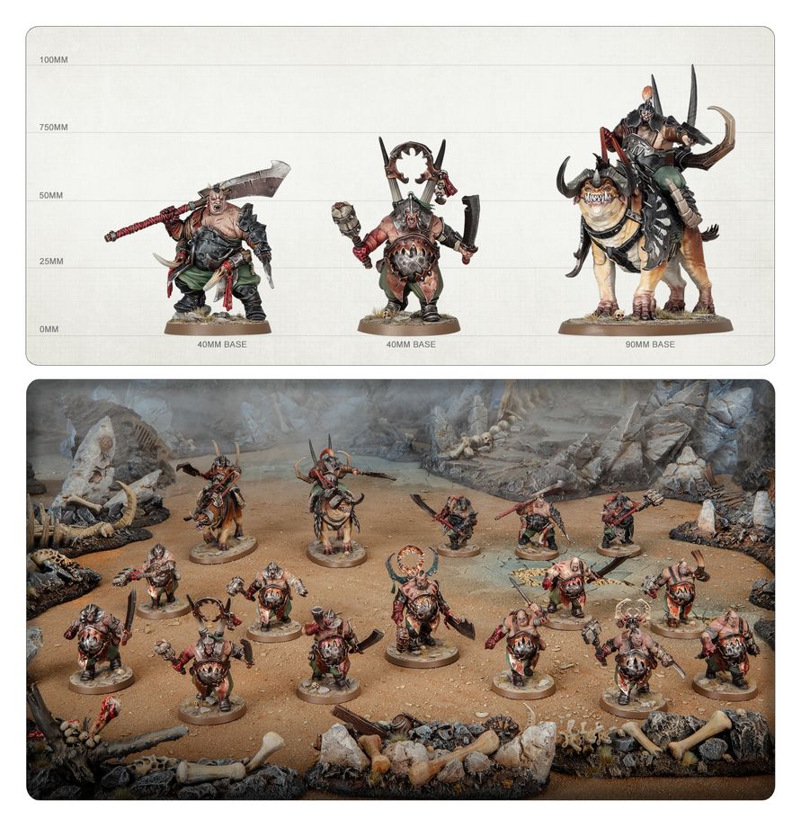Ogor Mawtribes: Army Set (Chinese) - 食人魔大胃部落軍隊套裝(簡中版)