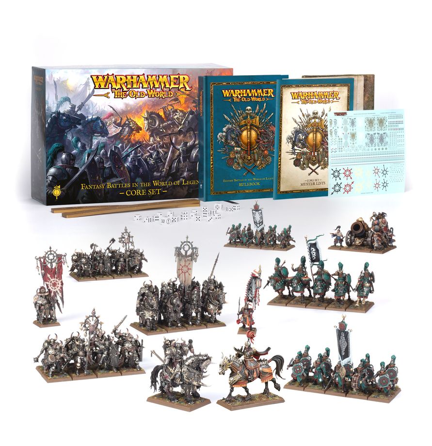 The Old World: Fantasy Battles In the World of Legend Core Set (Chinese) - 戰鎚舊世界：核心套裝(簡中版)