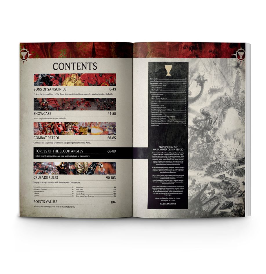 Blood Angels: Codex Supplement (Chinese) - 聖典補充版：聖血天使(簡中版)