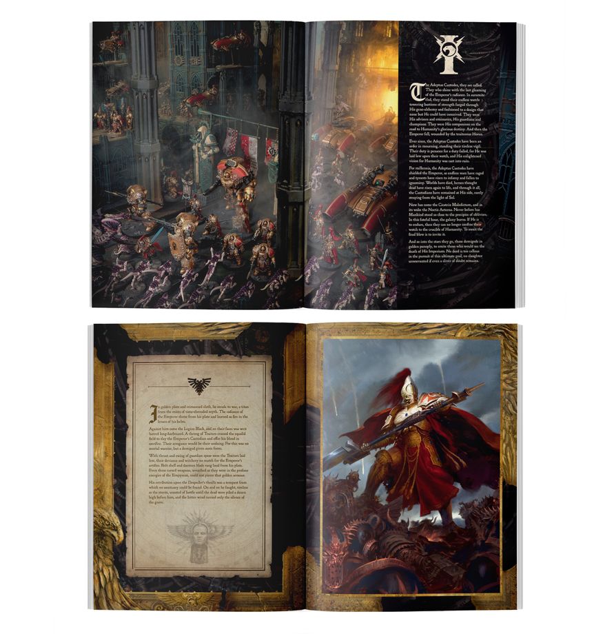 Adeptus Custodes: Codex (Chinese) - 聖典：帝皇禁軍(簡中版)