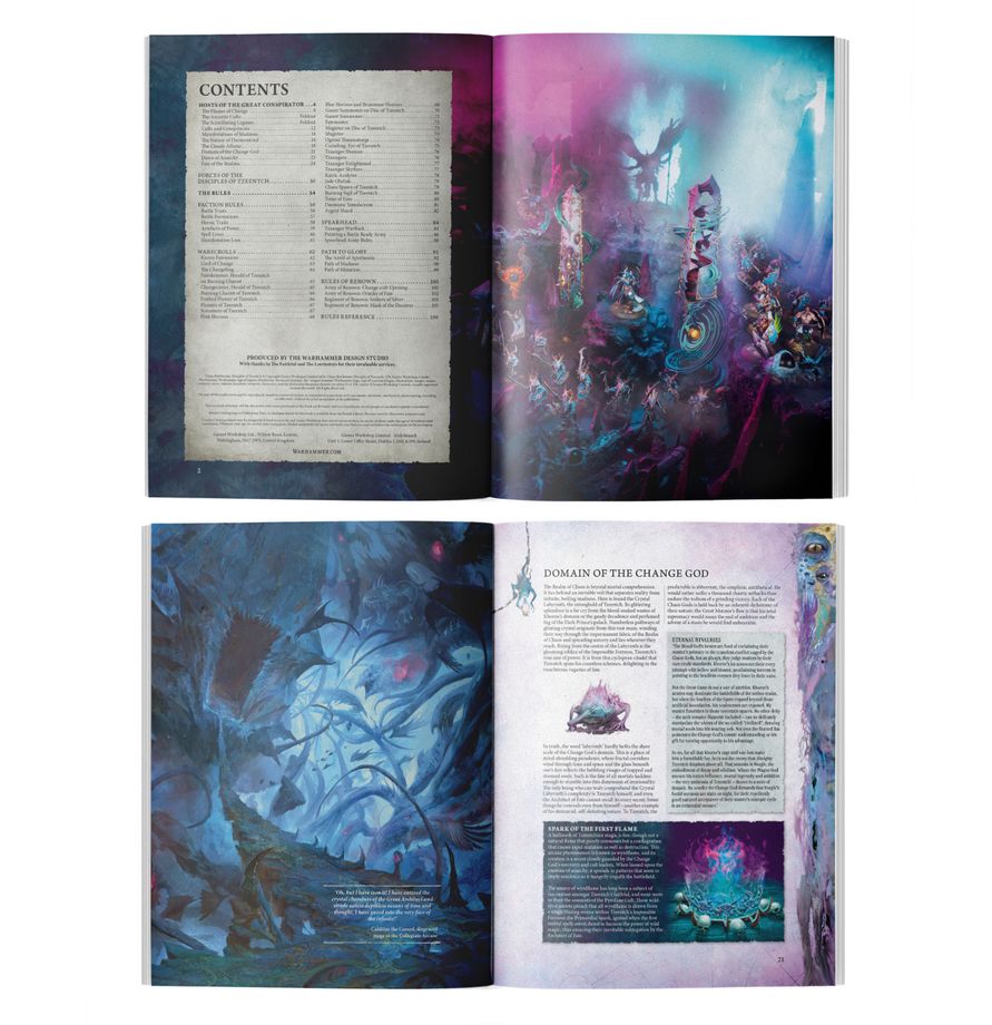 Disciples of Tzeentch: Battletome (English) - 戰鬥寶典：奸奇使徒(英文版)