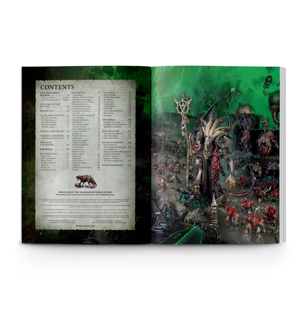 Skaven: Chaos Battletome (English) - 戰鬥寶典：斯卡文鼠人(英文版)