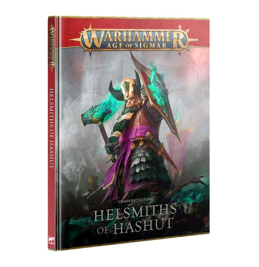 Helsmiths of Hashut: Battletome (English) - 戰鬥寶典：哈蘇特地獄鐵匠(英文版)